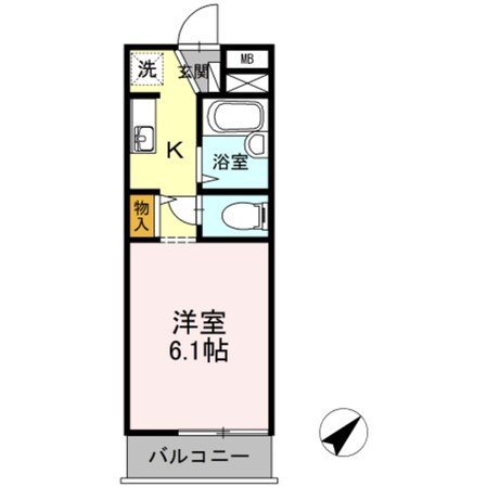 トリヴァンベールの物件間取画像